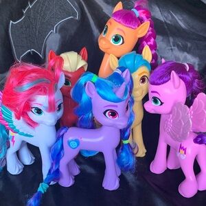 Lot of 6 My Little Pony 6” Toys